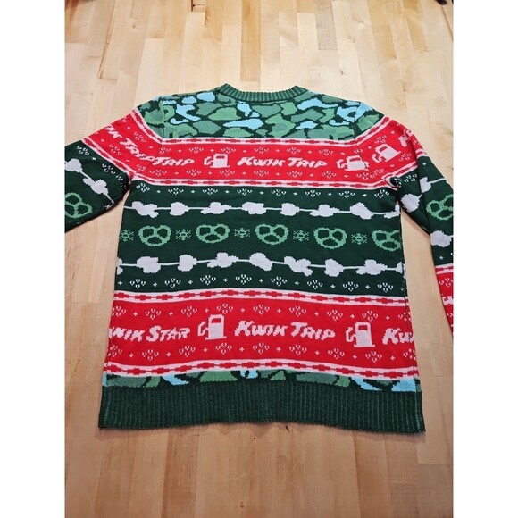 Kwik Trip & Kwik Star Holiday Ugly Christmas Sweater Adult Size Medium... - Picture 15 of 16